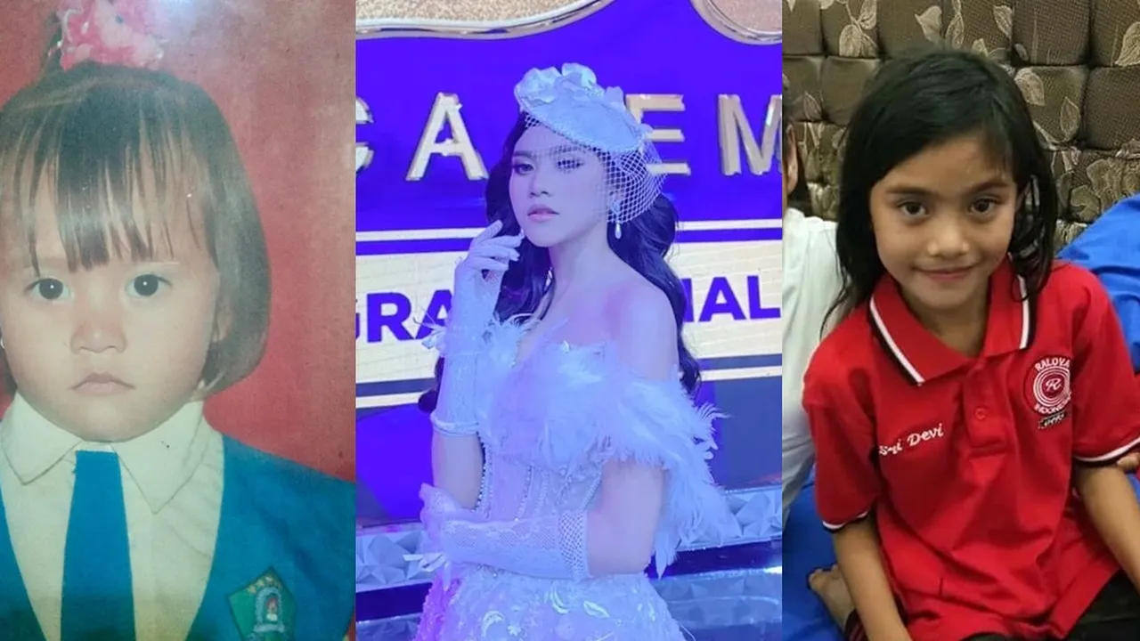 Imut Banget! 8 Potret Masa Kecil Sridevi Juara D'Academy 5 - Dulu Dipanggil Serli