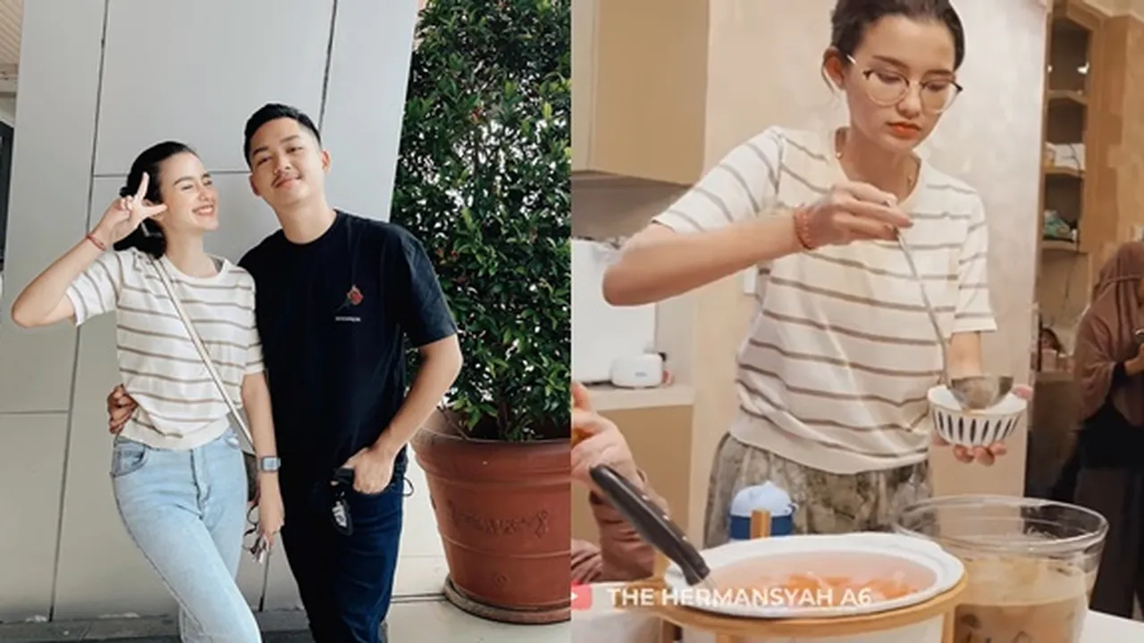 Indahnya Toleransi, Azriel Hermansyah Buka Puasa Ditemani Sarah Menzel yang Beda Agama