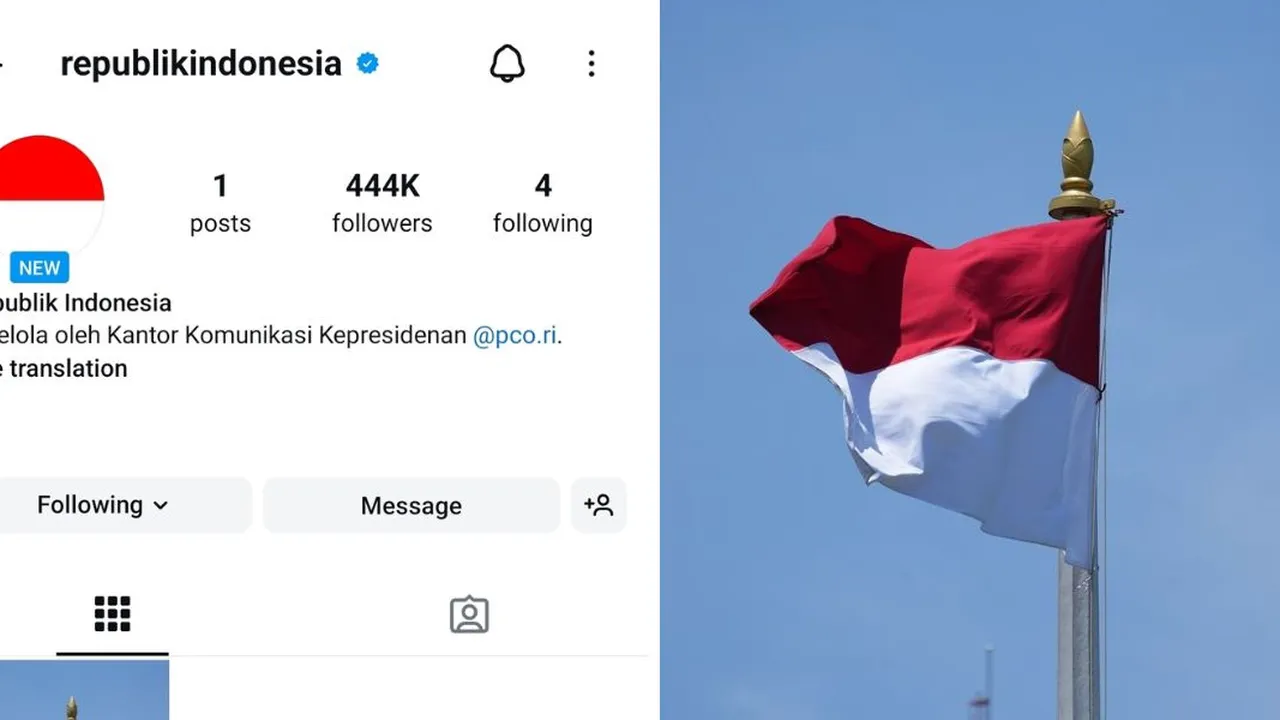 Indonesia Resmi Punya Akun Instagram, Baru Sehari Sudah Dibanjiri Ratusan Ribu Followers dan Centang Biru Indonesia Resmi Punya Akun Instagram, Baru Sehari Sudah Dibanjiri Ratusan Ribu Followers dan Centang Biru