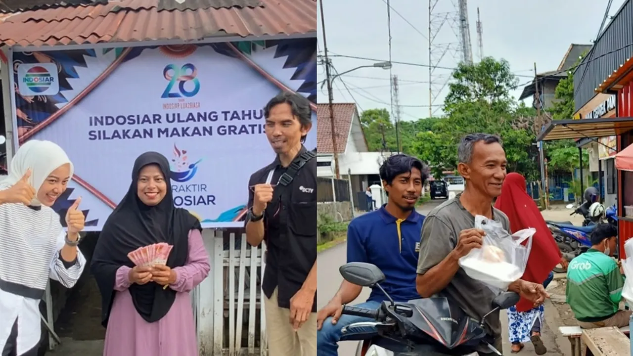 INDOSIAR Kembali Hadirkan Aksi Sosial 'DITRAKTIR INDOSIAR' di 34 kota Transmisi