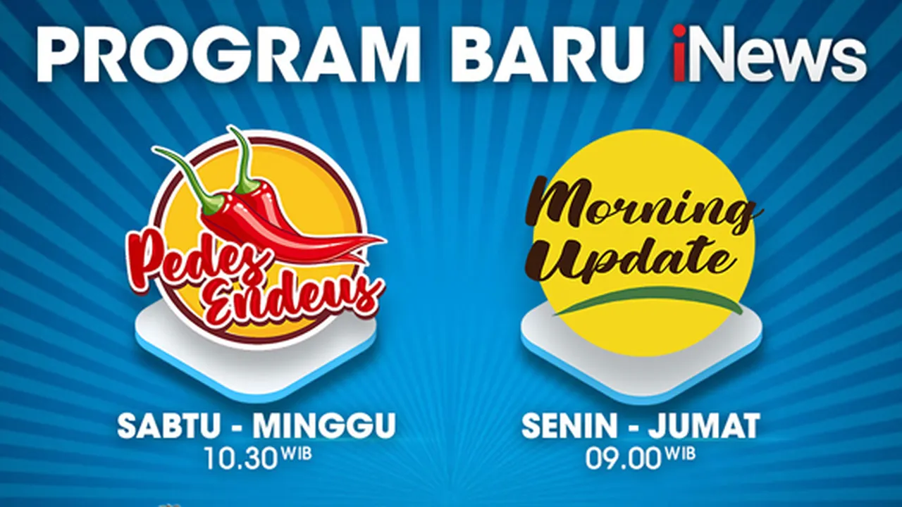 iNews Akan Luncurkan 4 Program Unggulan Terbaru yang Siap Menggebrak