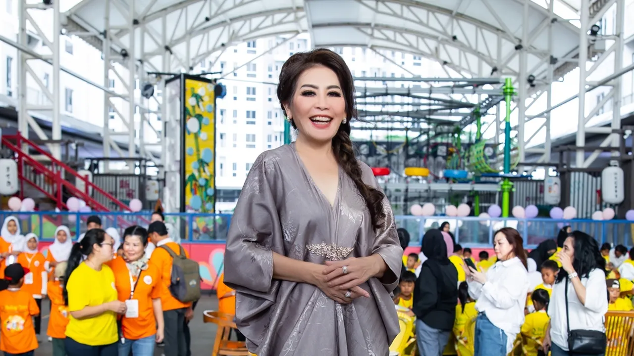 Influencer Meiline Tenardi Gelar 'Beduk Cinta Ramadhan 2024'