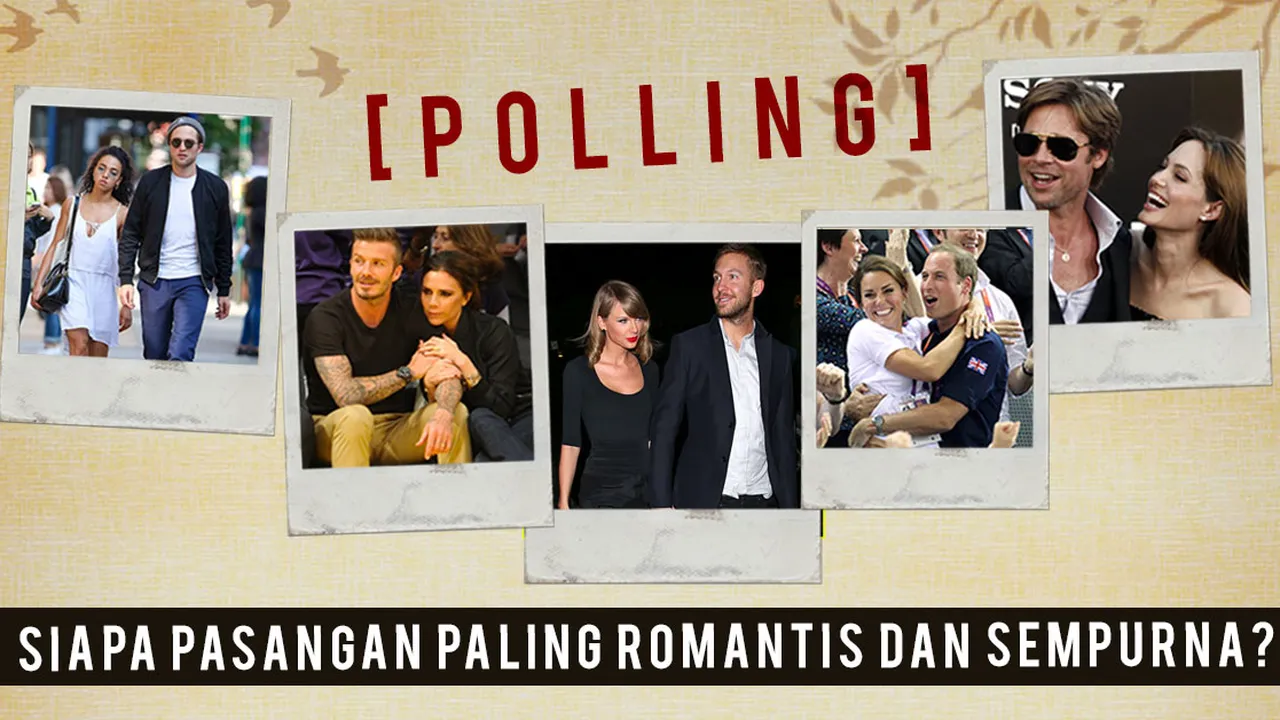 [Infografis] 5 Pasangan Seleb Paling Romantis, Bikin Ngiri Akut!