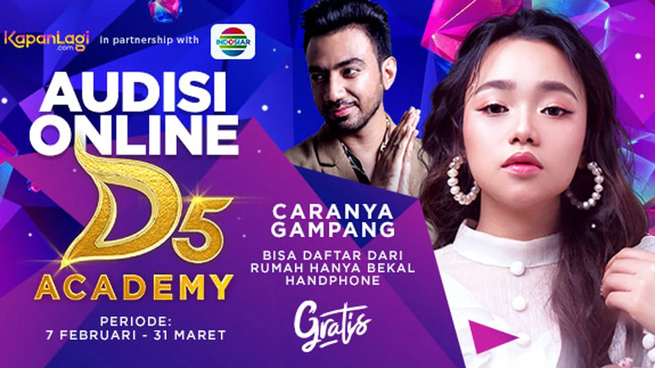 Ini Cara Daftar Audisi Online D'ACADEMY 5, Mudah Banget