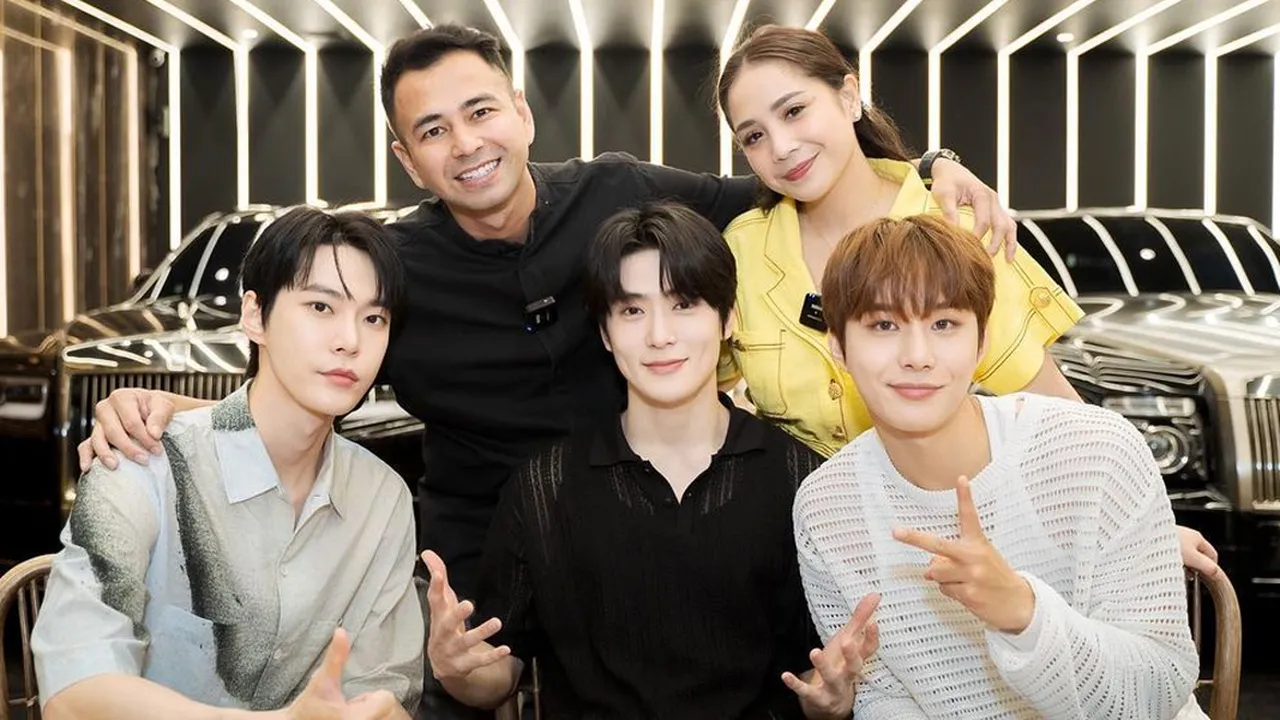 Terungkap! Ini Cara Raffi Ahmad Undang Member NCT DoJaeJung ke Rumah Mewahnya di Andara