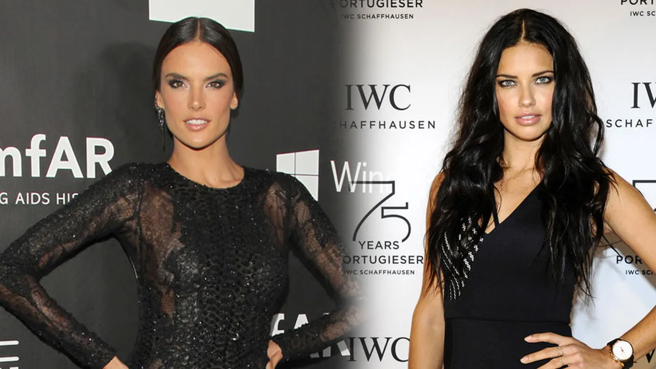 Ini Dia, Bukti Alessandra Ambrosio Dan Adriana Lima 'Kembar'!