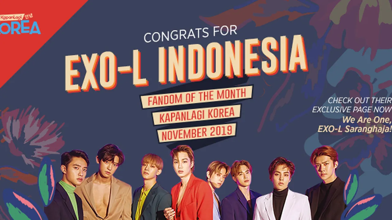 Ini Dia Pemenang Fandom of The Month Versi KapanLagi Korea, Selamat!