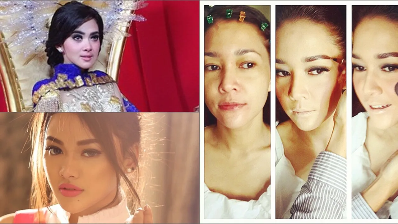 Ini Hasil-Hasil Tangan Ajaib di Balik Cetarnya Make Up Para Artis