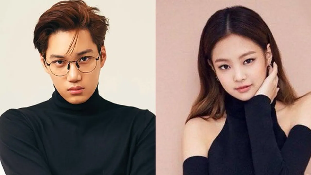 Inikah 5 Kode Cinta Antara Jennie BLACKPINK dan Kai EXO?