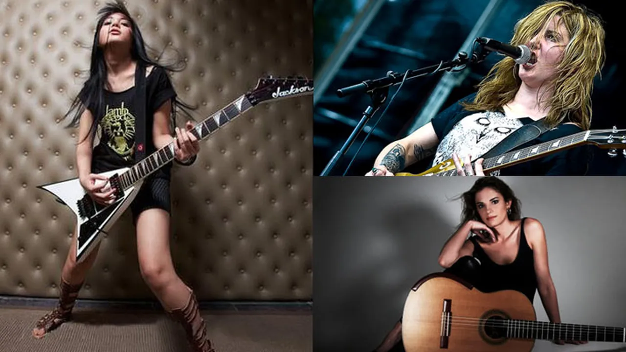 Inilah 5 Gitaris Cewek Paling Seksi