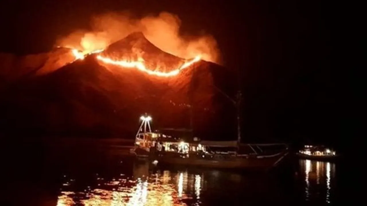 Inilah Kronologi Sampai Perkembangan Kasus Terbakarnya Gili Lawa
