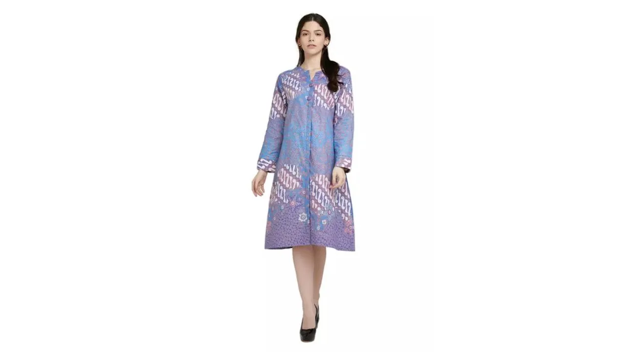 Inspirasi Batik Tunik Modis untuk ke Kantor dan Kondangan, Tampil Elegan dan Nyaman