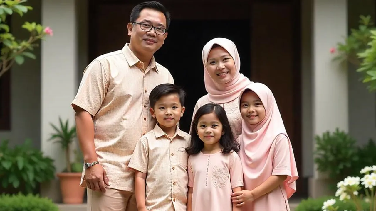 Inspirasi Model Baju Lebaran 2025 Couple Keluarga yang Modis, Cocok untuk Silaturahmi dengan Nyaman