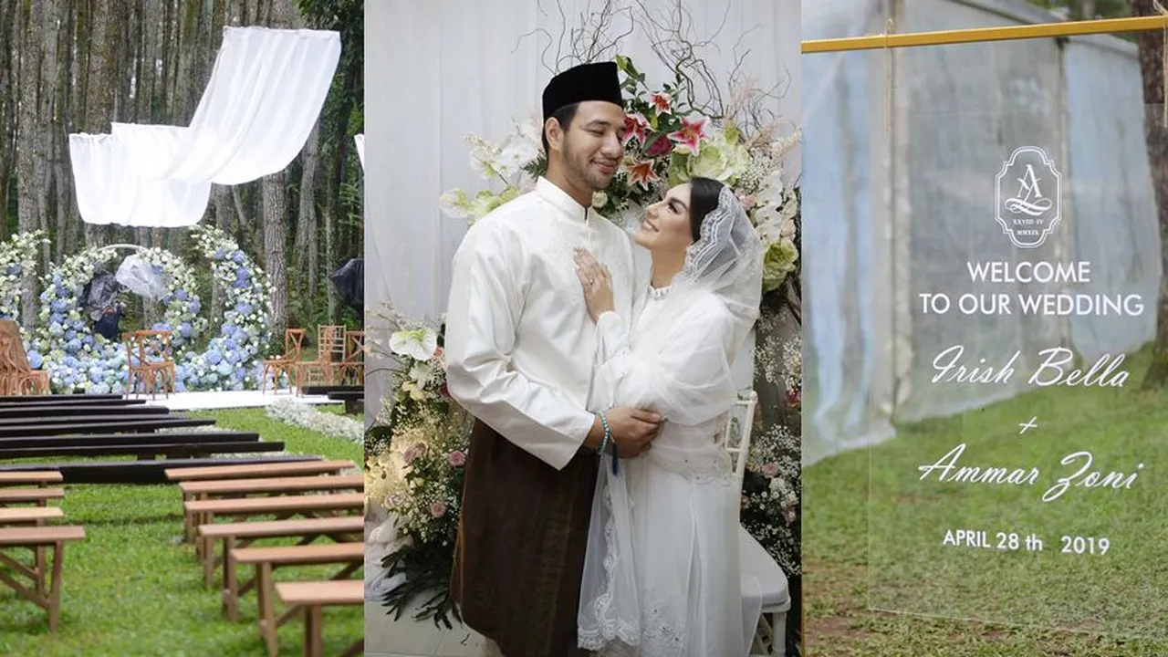 Intip Persiapan Pernikahan Ammar Zoni dan Irish Bella di Sini!