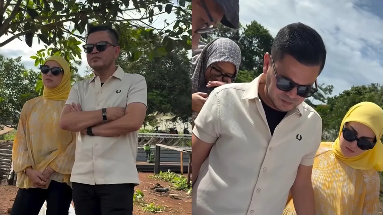 Irish Bella Temani Sang Suami Cek Proyek Baru di Subang