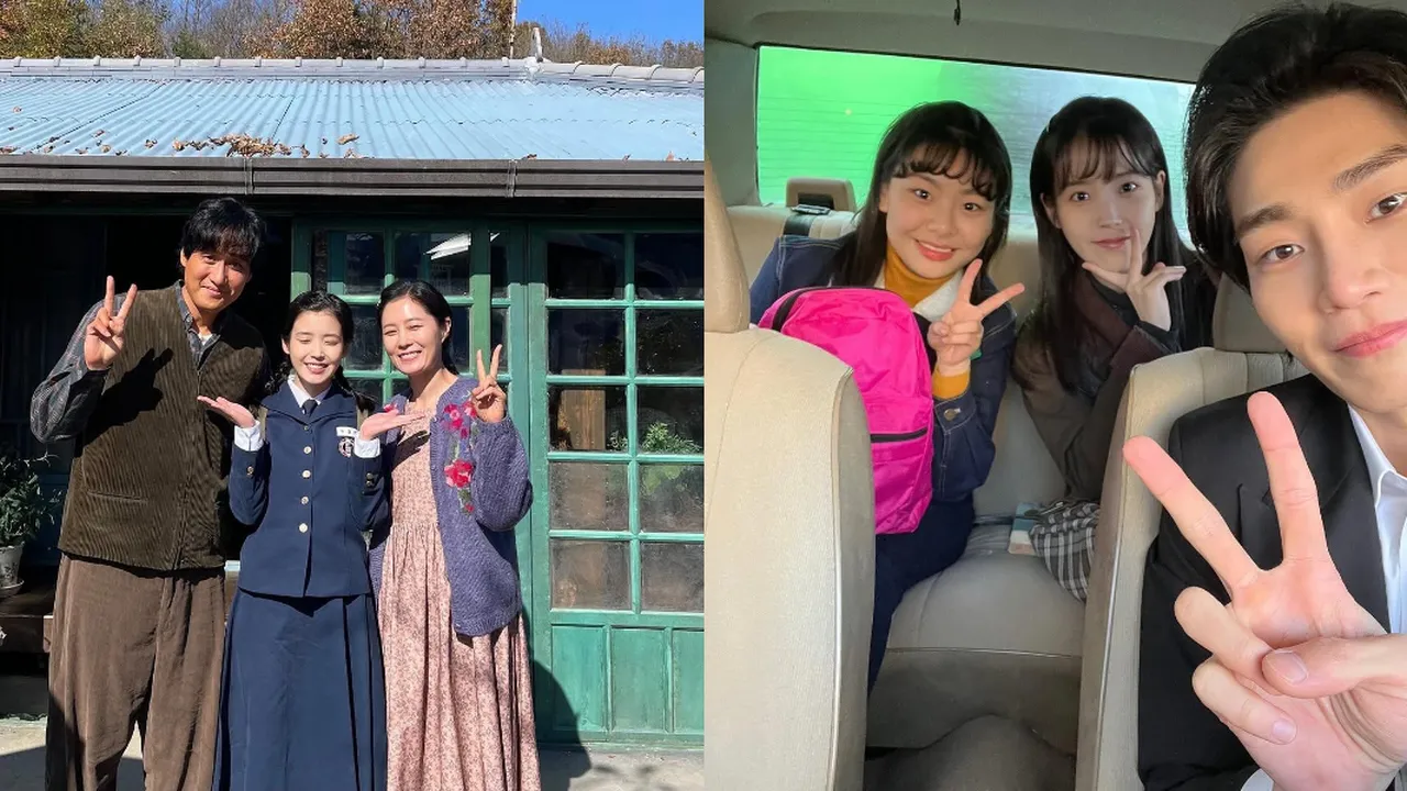 IU Bagikan Foto Behind the Scenes 'WHEN LIFE GIVES YOU TANGERINES' Part 2