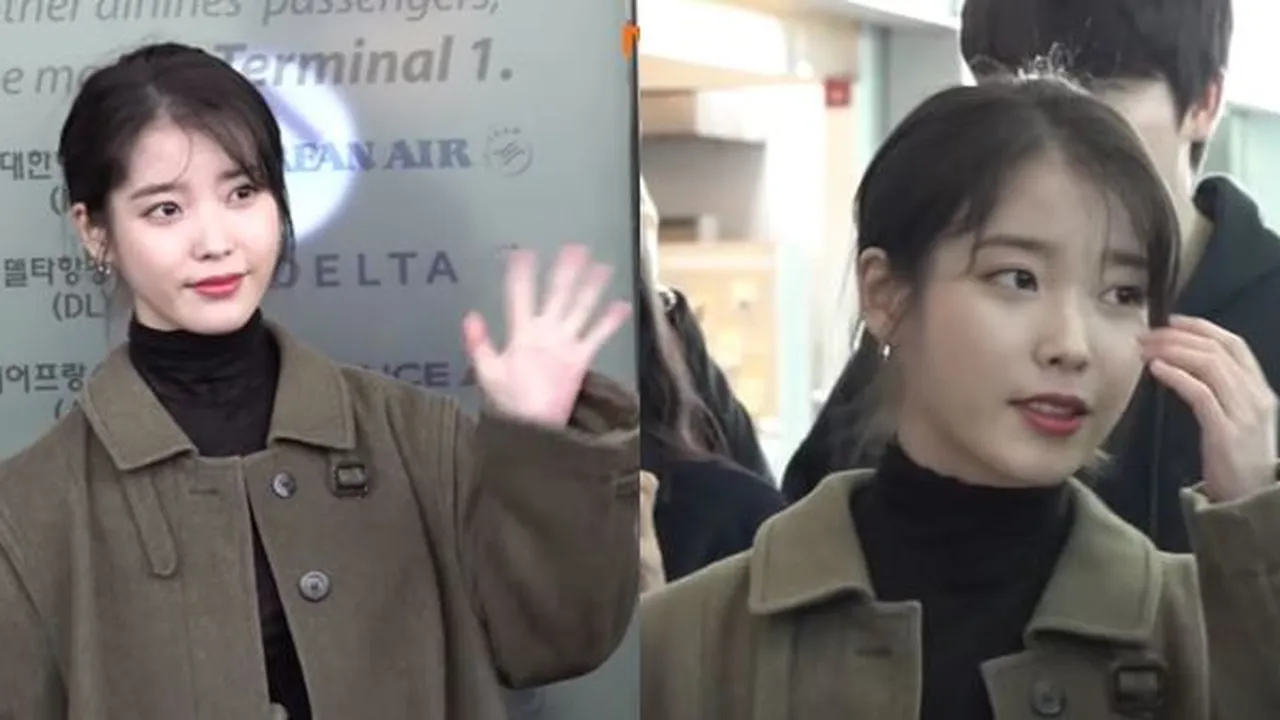 IU Tiba di Indonesia, Dijaga Ketat Security - Tetap Ramah Setelah Berjam-Jam Terbang