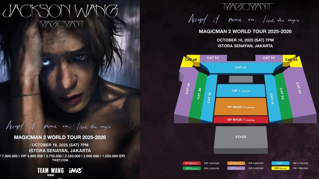 Konser Jackson Wang di Jakarta Ditunda, Jadwal Baru Akan Diumumkan Segera