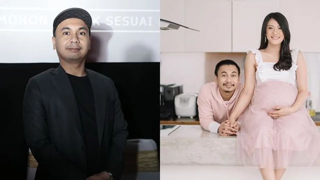Jadi Ayah Baru, Lucunya Ekspresi Tegang Raditya Dika Gendong Sang Buah Hati