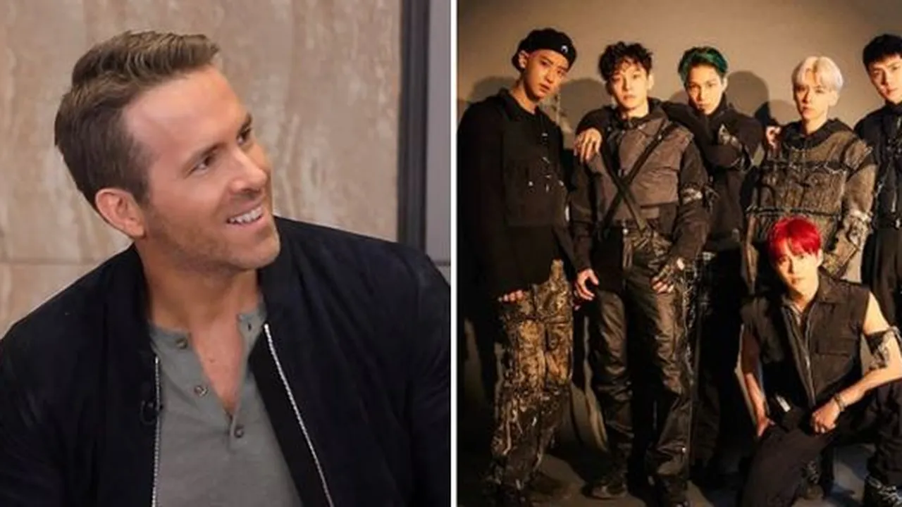 Jadi Bintang Tamu di 'Running Man', Ryan Reynolds Mengaku Punya Tato EXO