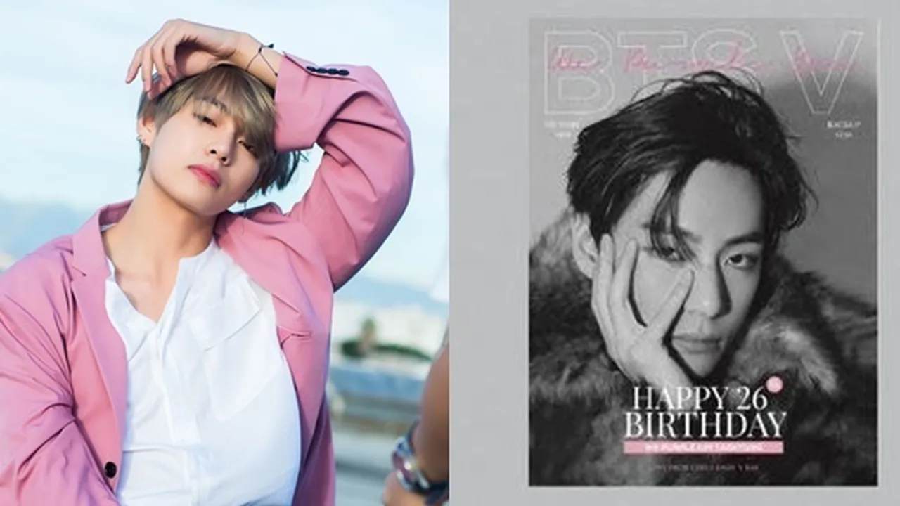 Jadi Idol K-Pop Pertama Dan Satu-satunya, Iklan Ulang Tahun V BTS Bakal Terpampang di Majalah TIME
