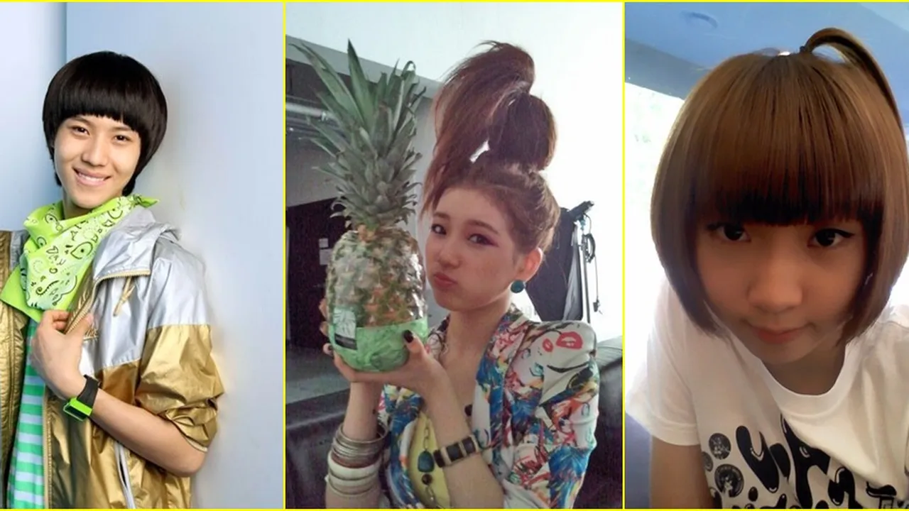 Jadi Ingin Melahap, Rambut Idol K-Pop Ini Mirip Makanan!