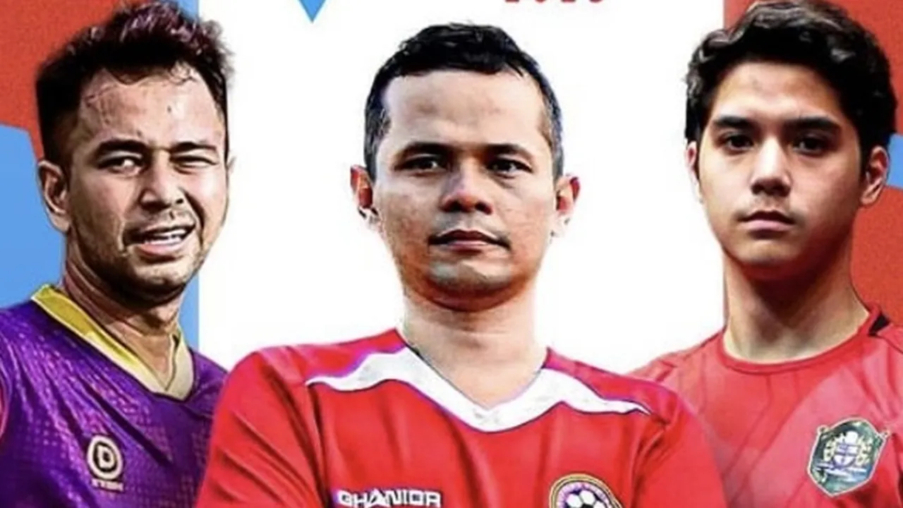 Jadi Kiper di ‘Celebrity Trofeo Cup 2023’, Raffi Ahmad Siap Menepis Tendangan Berbahaya Al Ghazali