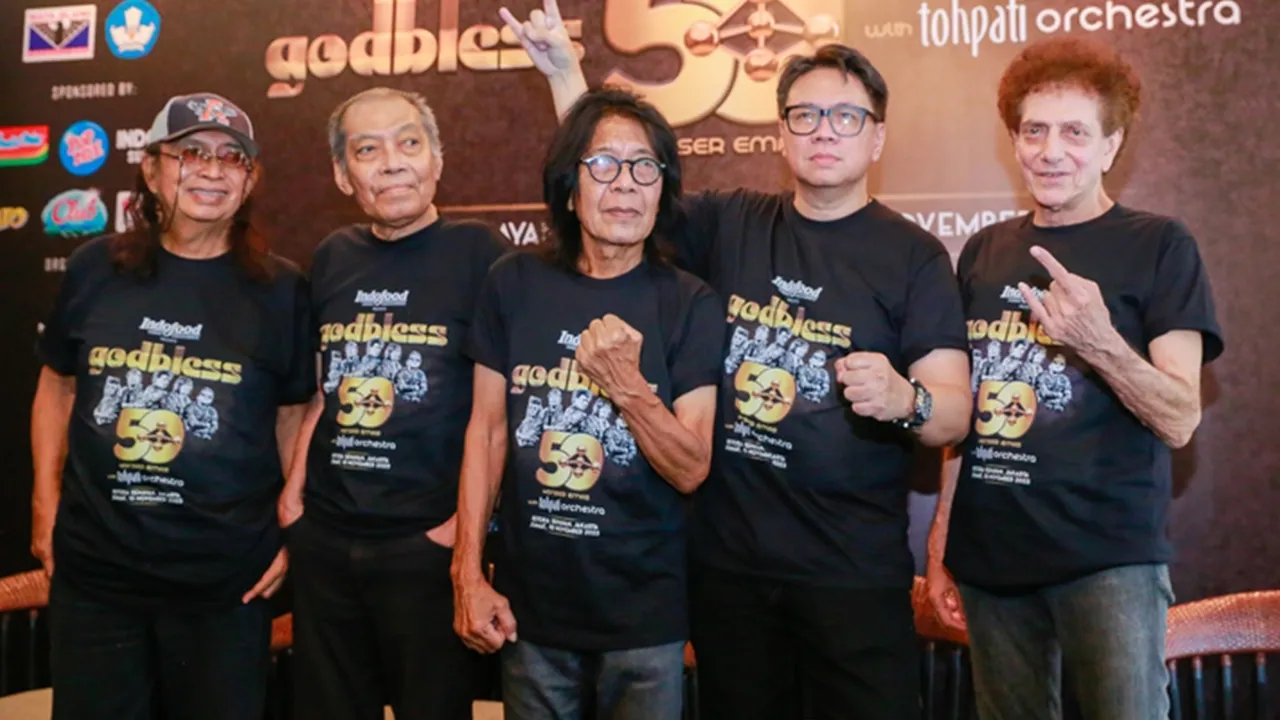 Jadi Pelengkap Perayaan 50 Tahun Berkarya, God Bless Raih Rekor MURI Jadi Pelengkap Perayaan 50 Tahun Berkarya, God Bless Raih Rekor MURI