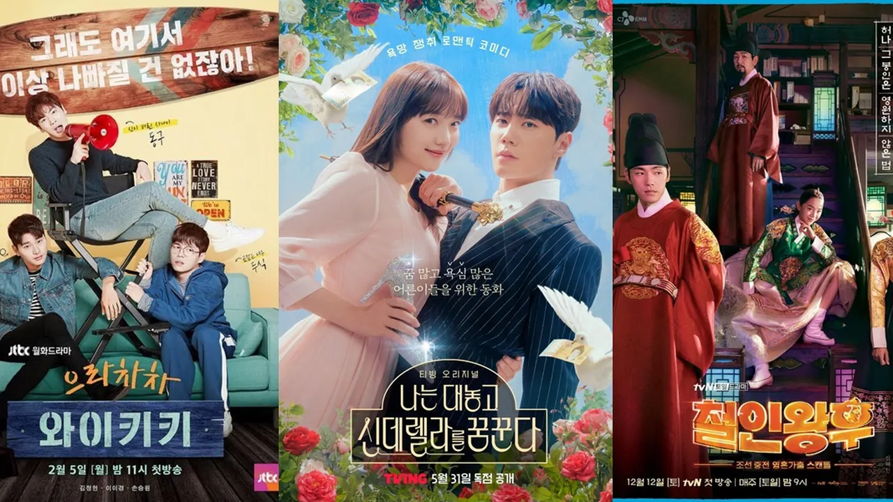 Jadi Tontonan Menyegarkan, 7 Drama Korea Lucu Ngakak dan Absurd Bergenre Romcom