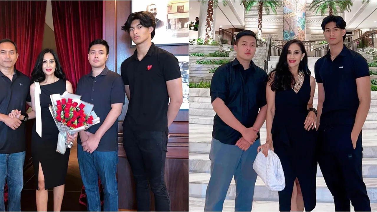 Jadi yang Paling Cantik, 7 Potret Diah Permatasari Bareng Suami dan 2 Anaknya yang Ganteng-Ganteng