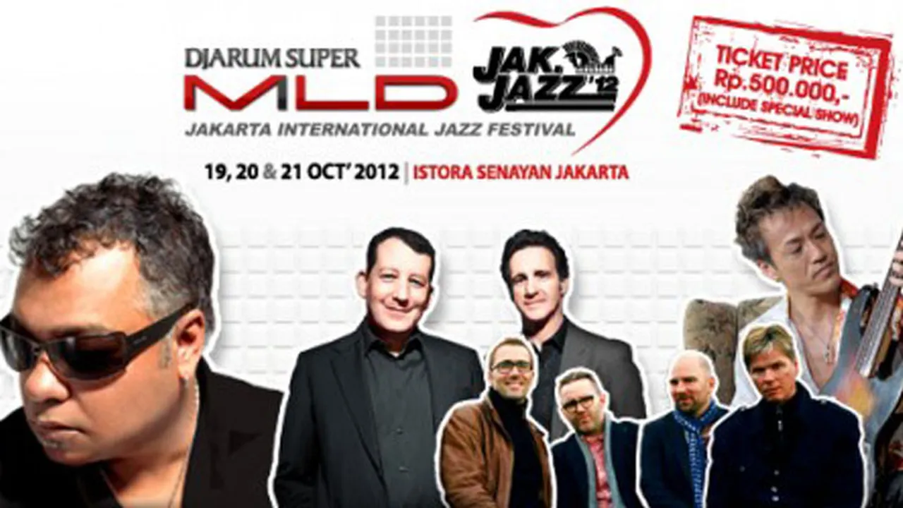 Jadwal Lengkap Jak Jazz Festival 2012