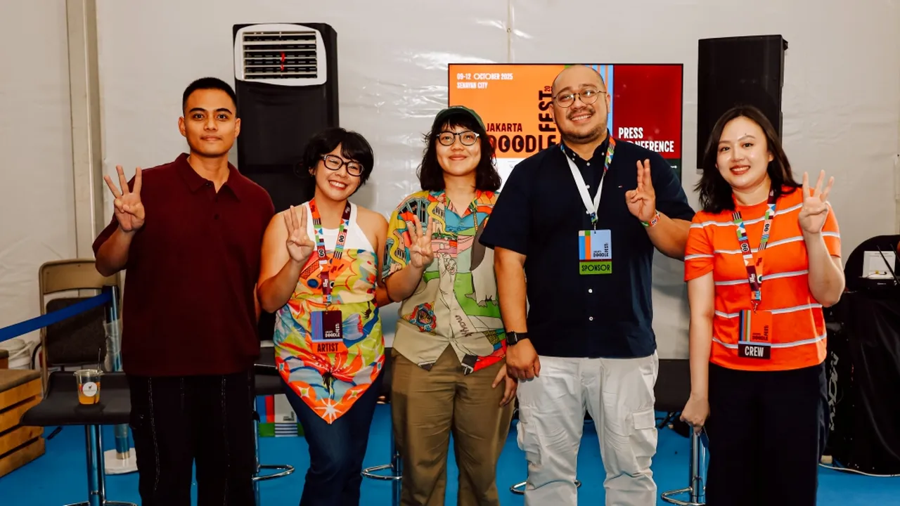 Jakarta Doodle Fest 2025 Edisi ke-3 Usung Tema "Welcome Home, Doodlers!"