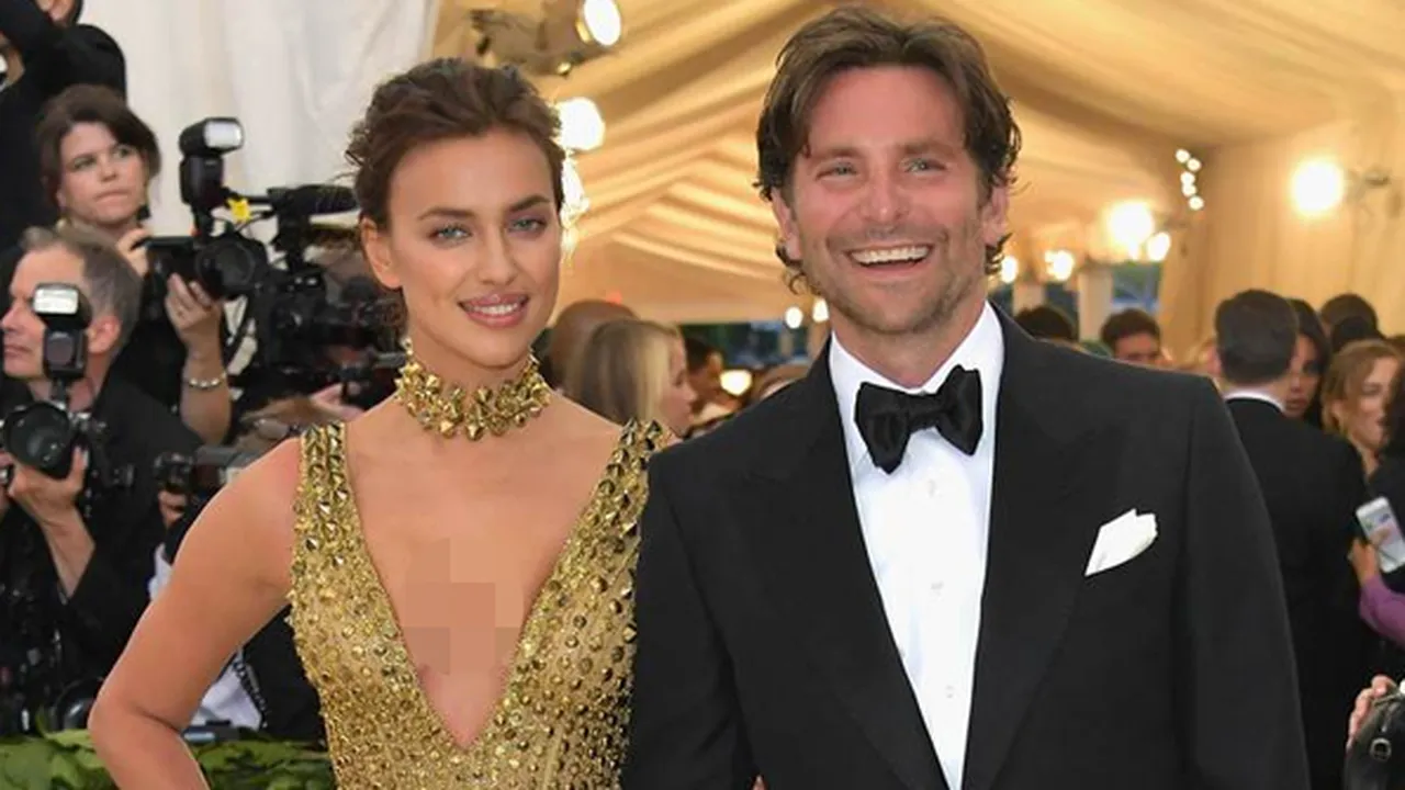 Jalan Bareng Anak, Bradley Cooper Cium Mesra Irina Shayk