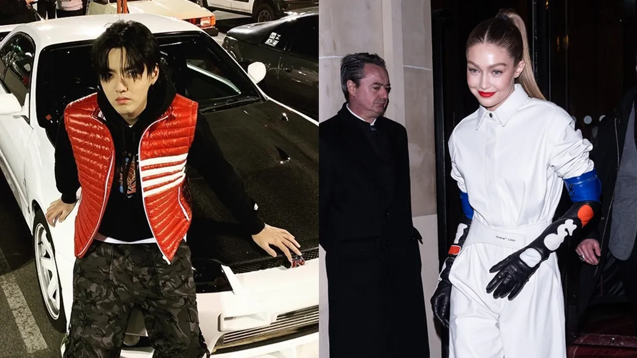 Jalan Bareng di Paris Fashion Week, Kris Wu dan Gigi Hadid Jadi Sorotan