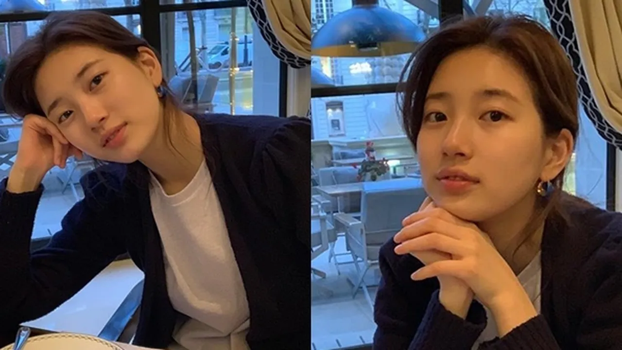 Jalan-Jalan di Paris, Suzy Dandan Simpel Tanpa Make-up & Gaya Kasual
