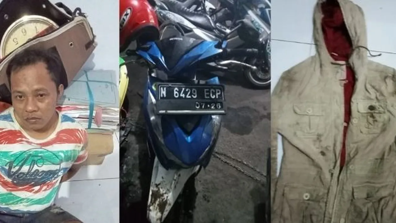 Jambret HP Diringkus di Semak Jurang, Malang