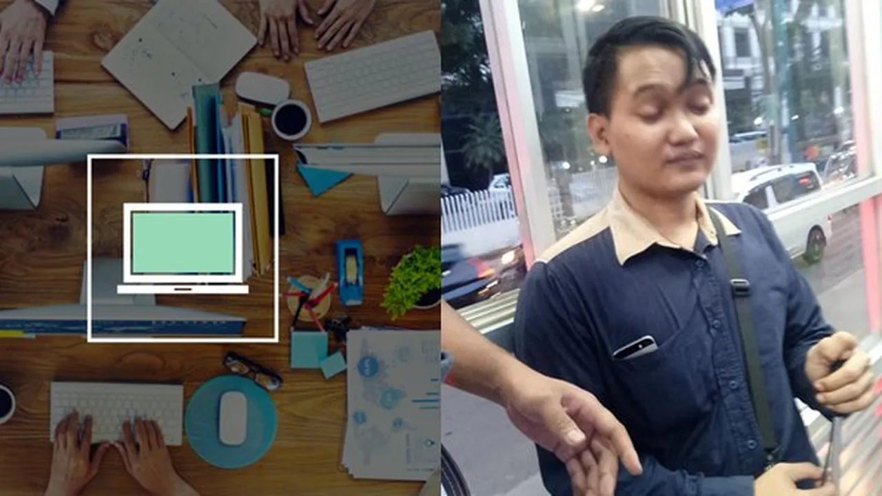 Jangan Marah Kalau Ditelepon Sales Bank, Bisa Jadi Dia Tunanetra Yang Sabar Ini!