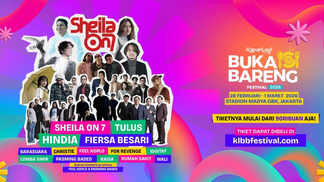 Jangan Sampai Terlewat! Ini Rundown Lengkap KLBB Festival 2026