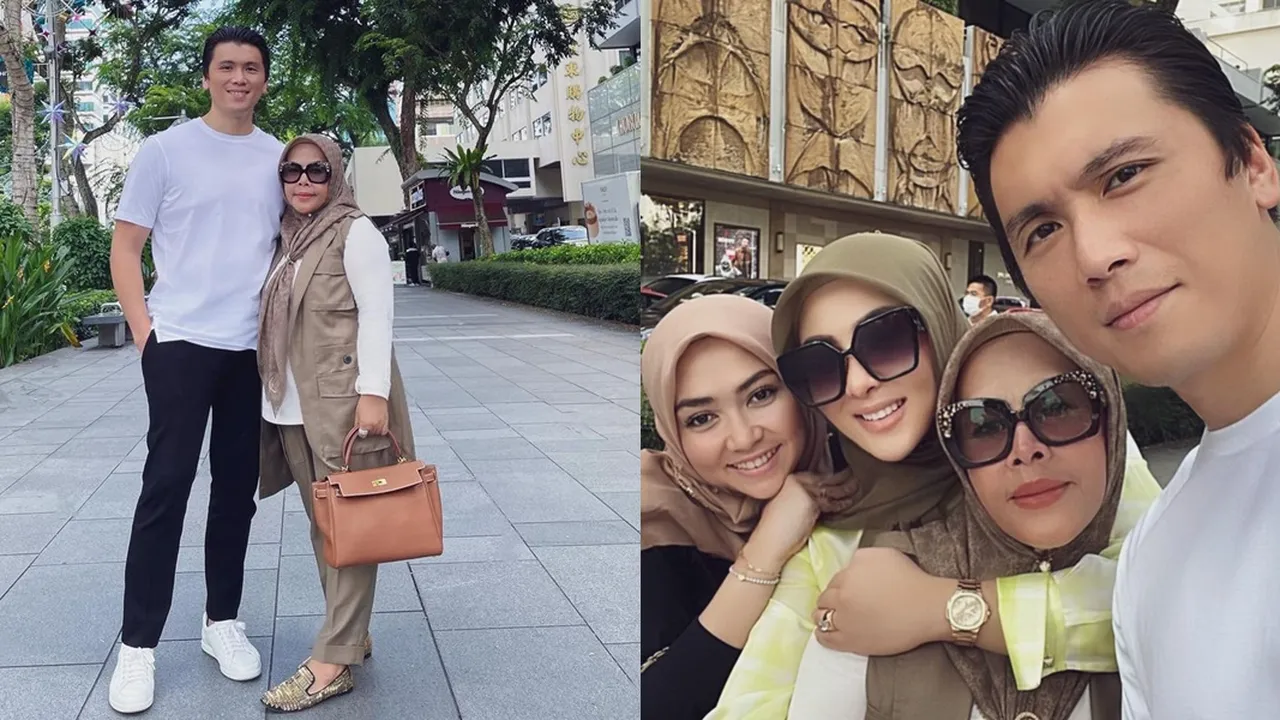 Jarang Tersorot, Begini Kedekatan Reino Barack dengan Ibunda Syahrini