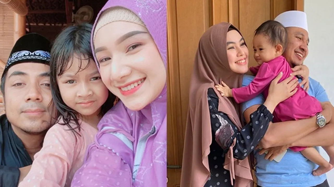 Jarang Umbar Kemesraan, Ini 6 Potret Ustaz Kondang Bareng Istri yang Romantis Abis