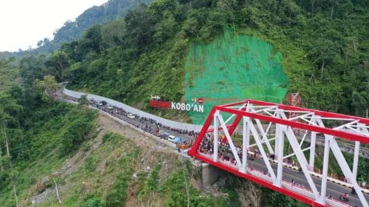 Jembatan Gladak Perak Penghubung Lumajang - Malang Sudah Bisa Dilintasi