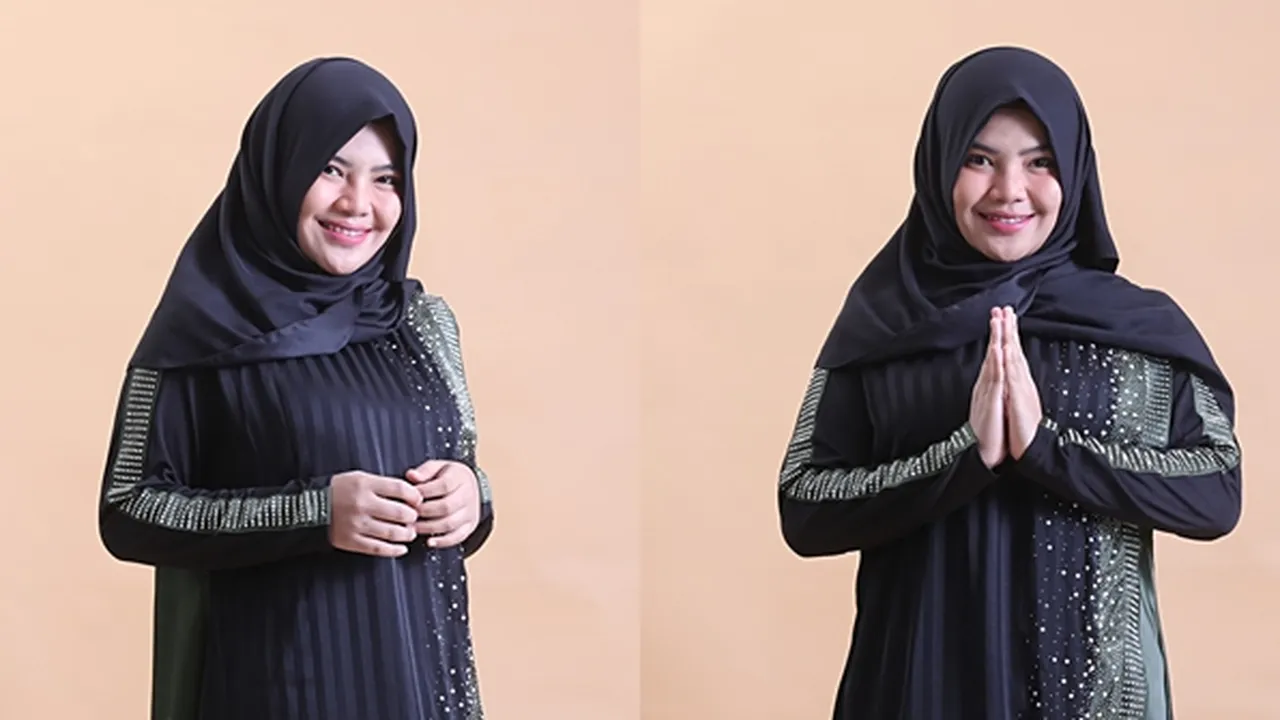 Jenguk Ayah Dewi Perssik, Rosa Meldianti Beri Semangat