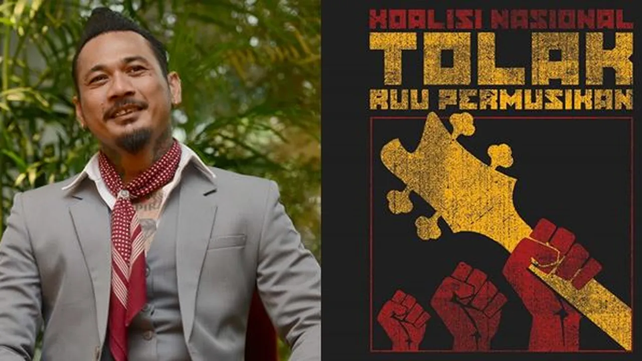 Jerinx SID dan Sederet Musisi Ikut Koalisi Nasional Tolak RUU Permusikan