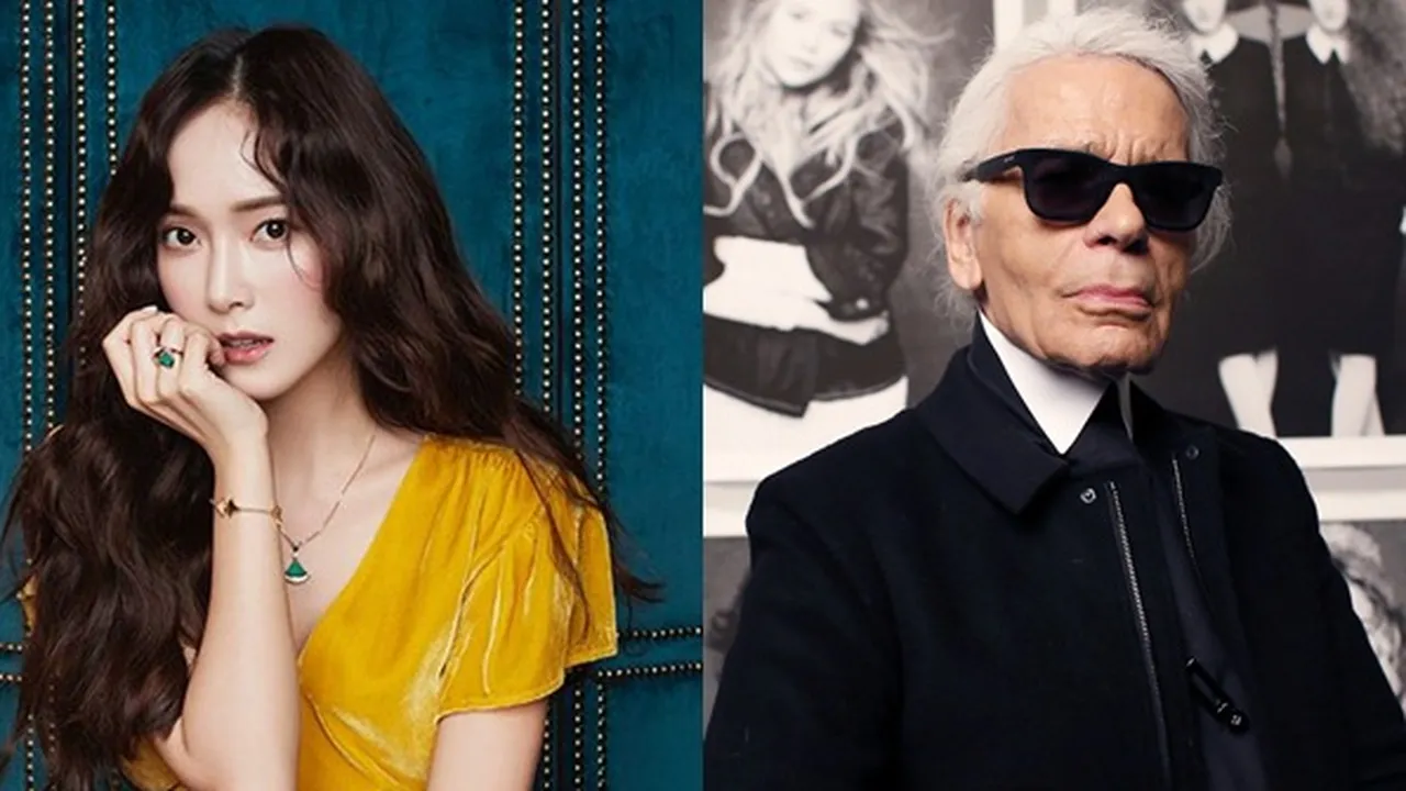 Jessica Jung Ikut Berduka Atas Meninggalnya Desainer Karl Lagerfeld