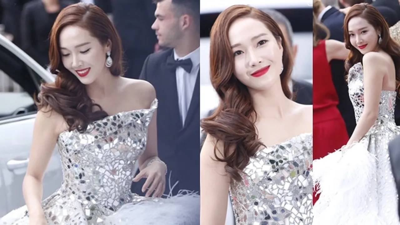 Jessica Jung Tampil Cantik Bak 'Ice Princess' di Red Carpet Cannes 2018