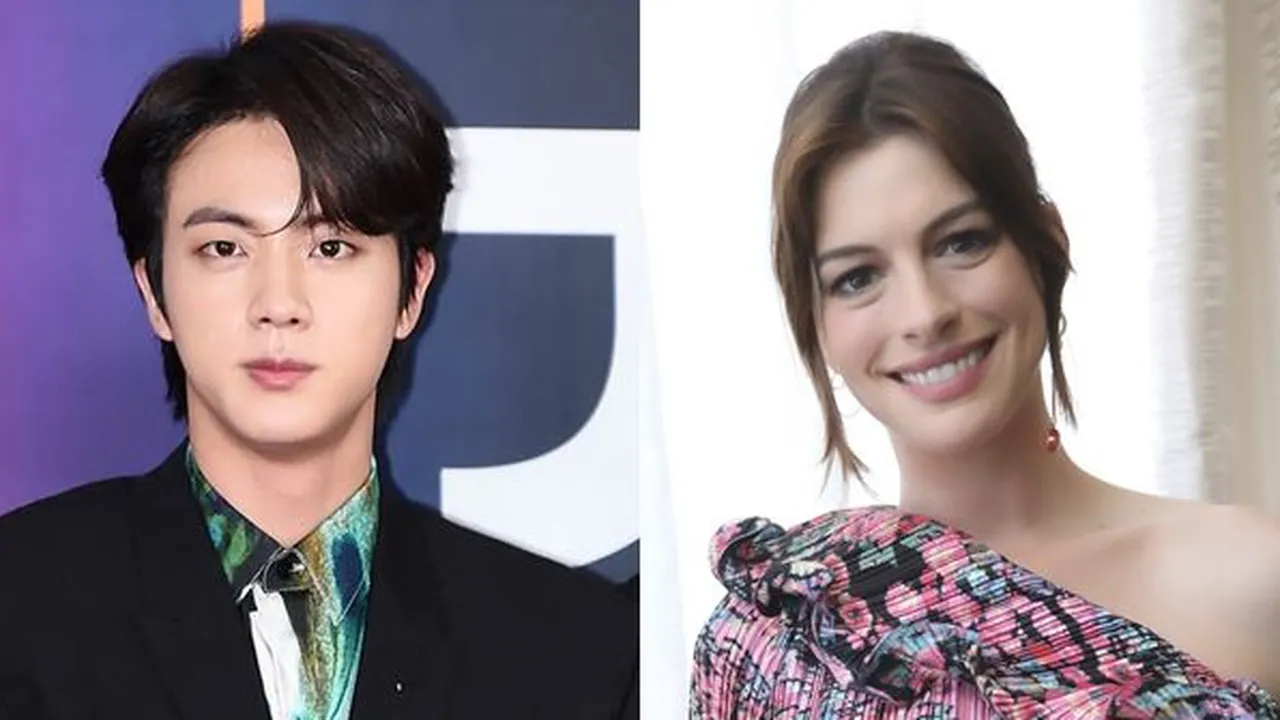 Jin BTS dan Anne Hathaway Jadi Wajah Paling Sempurna di Dunia Menurut Para Seniman Visual