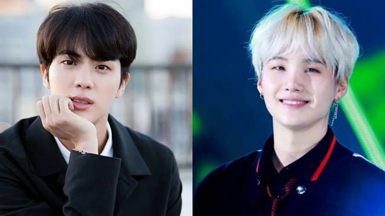 Jin dan Suga BTS Habiskan Waktu Bersama di Masa Liburan, Ngapain Ya?