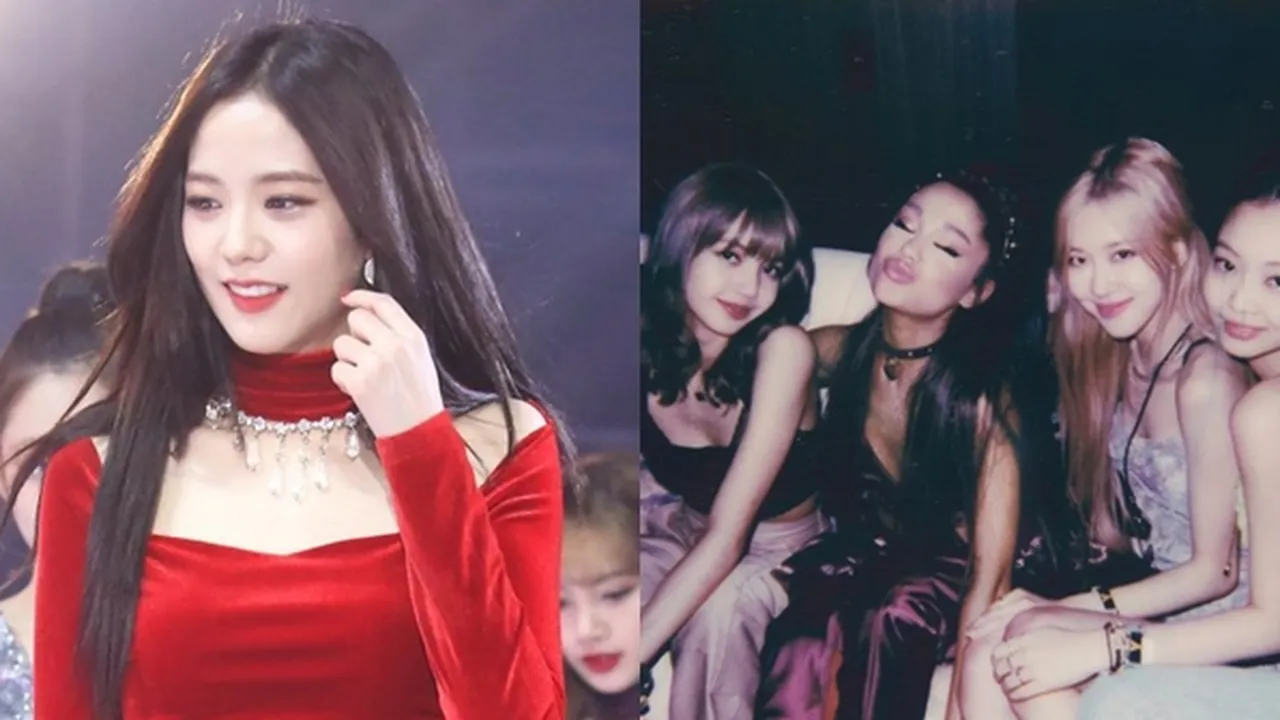 Jisoo Akhirnya 'Pose Bareng' Ariana Grande & Member BLACKPINK Lainnya