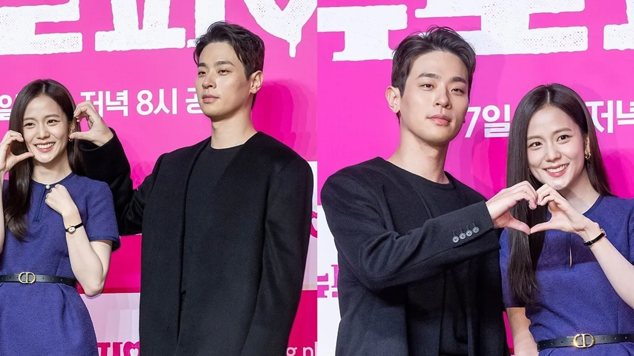 Jisoo BLACKPINK dan Park Jeong Min Tampil Serasi dalam Press Conference 'NEWTOPIA'