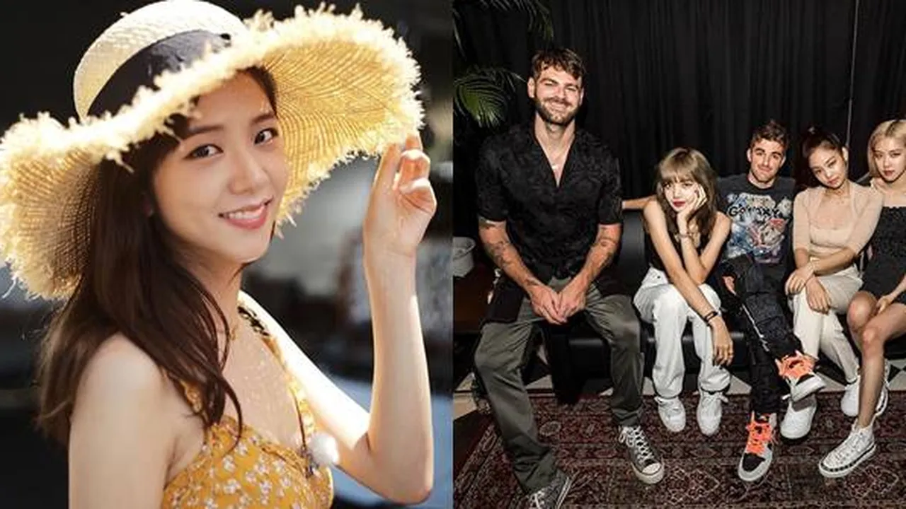 Jisoo Tak Ikut Foto Bareng Member BLACKPINK & The Chainsmokers, Ke Mana?